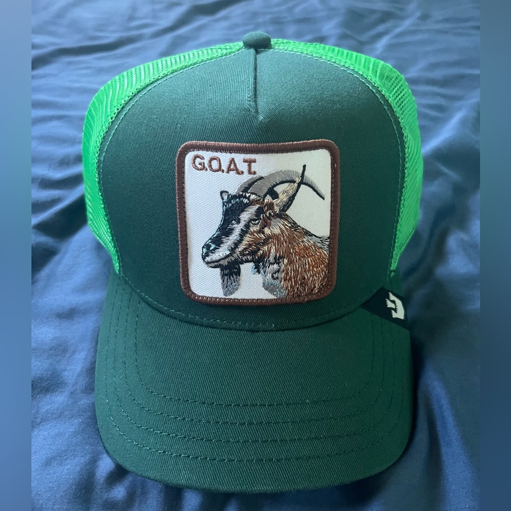 Goorin Bros Farm Hat: G.O.A.T- Green, NEW